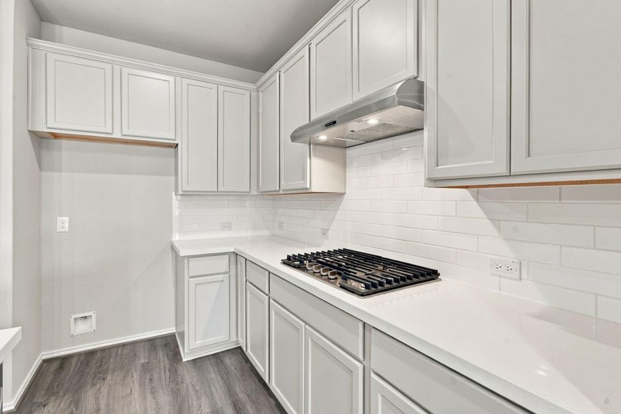 Furnished interior view inside a new home in The Trails, New Caney (Image 12).