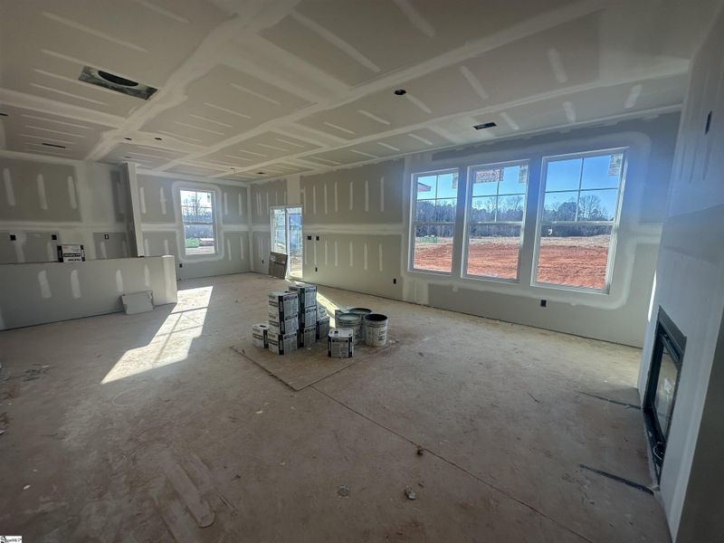 In-progress construction of a new home in Shiloh Trail, Wellford, SC (Image 17).