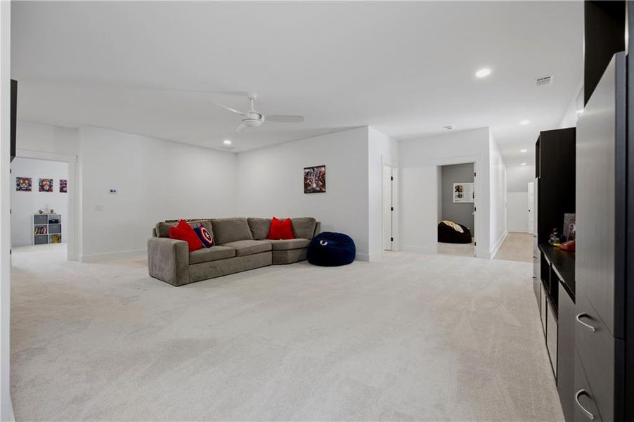 Furnished interior view inside a new home in , Sugar Hill (Image 58).