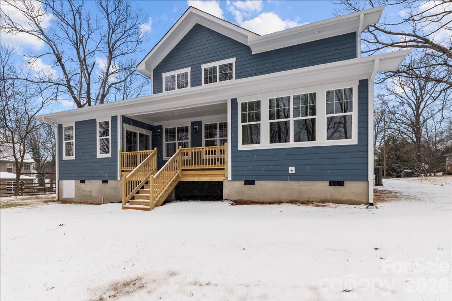 Exterior details and patio area of a home in , Mooresville (Image 25).
