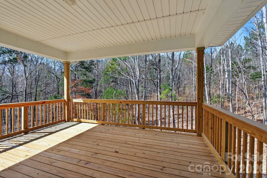 Exterior details and patio area of a home in Crystal Village, Albemarle (Image 3).