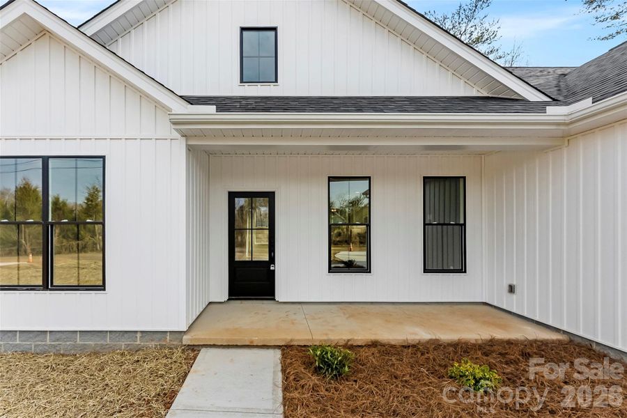 Exterior details and patio area of a home in , China Grove (Image 4).