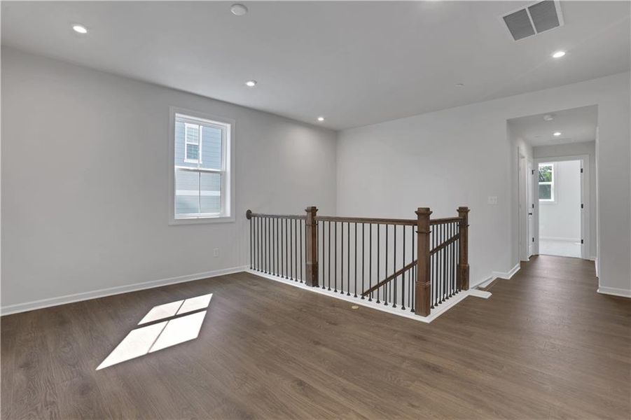 Spacious, unfurnished interior of a new home in Poppy at GreenHouse, Marietta (Image 24).
