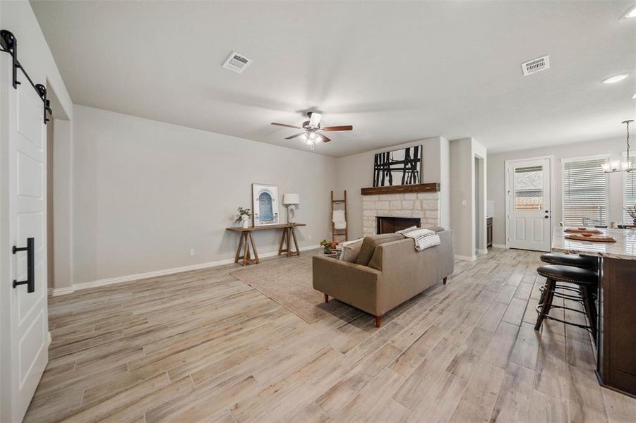 Furnished interior view inside a new home in Aero Vista, Caddo Mills (Image 10). Furnished interior view inside a new home in Aero Vista, Caddo Mills (Image 10).