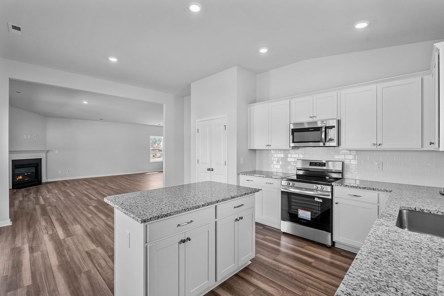 Furnished interior view inside a new home in Hanes Lake, Winston-Salem (Image 15). Furnished interior view inside a new home in Hanes Lake, Winston-Salem (Image 15).