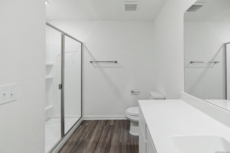 Furnished interior view inside a new home in Hennersby Hollow, San Antonio (Image 12).
