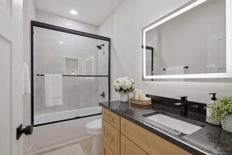 Furnished interior view inside a new home in , Ellijay (Image 14).