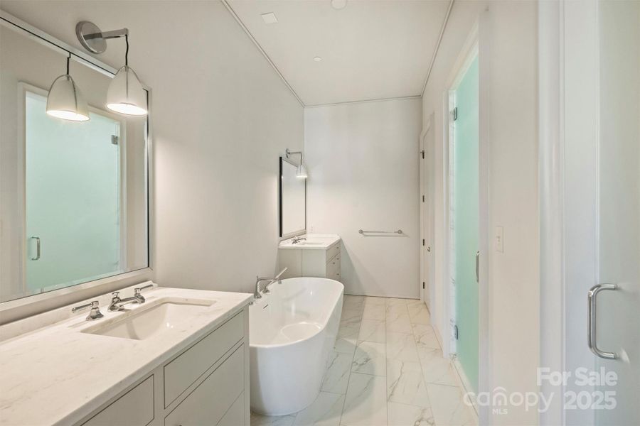 Furnished interior view inside a new home in , Charlotte (Image 7).