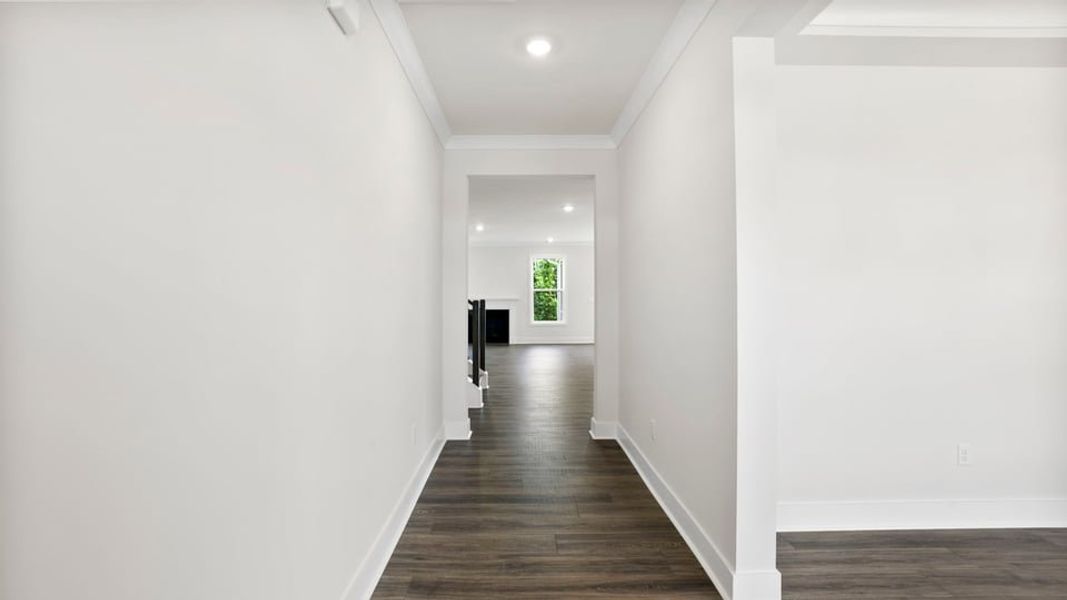 Spacious, unfurnished interior of a new home in Adams Glen, Greenville (Image 17). Spacious, unfurnished interior of a new home in Adams Glen, Greenville (Image 17).