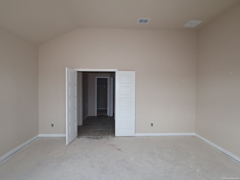 In-progress construction of a new home in Meadows at Clear Springs, New Braunfels, TX (Image 34).