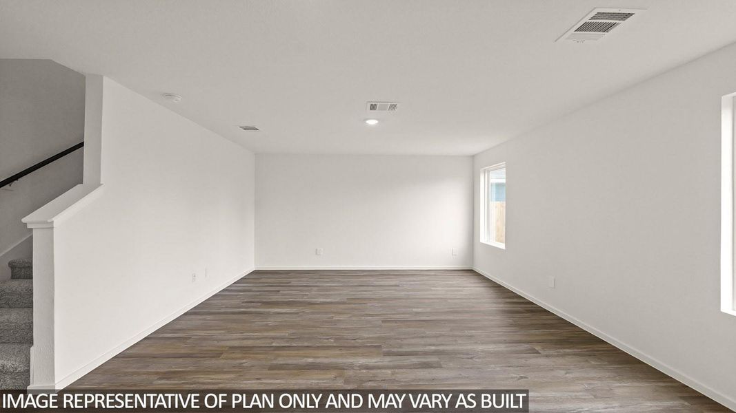 Spacious, unfurnished interior of a new home in The Canopies, Splendora (Image 9).
