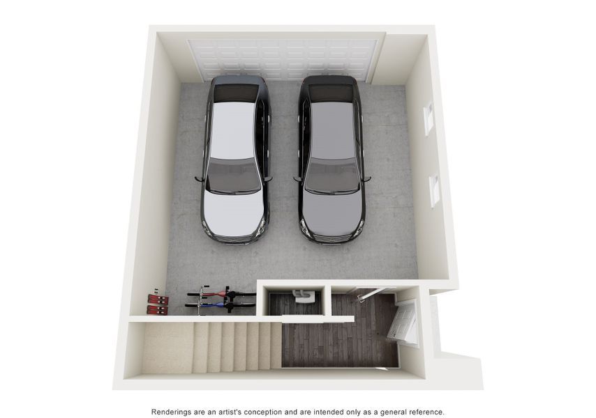 2D floor plan layout for the Conner by Lokal Homes in Lyric at RidgeGate, Lone Tree, CO (Image 3). 2D floor plan layout for the Conner by Lokal Homes in Lyric at RidgeGate, Lone Tree, CO (Image 3).