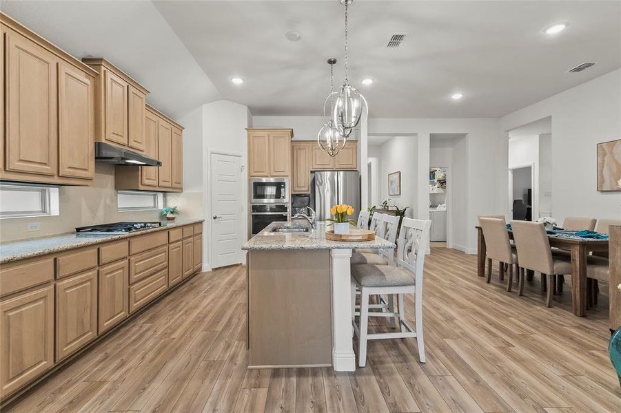 Furnished interior view inside a new home in , Melissa (Image 17).