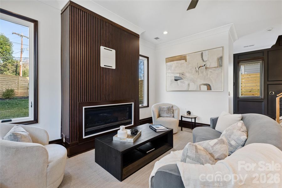 Furnished interior view inside a new home in , Charlotte (Image 4). Furnished interior view inside a new home in , Charlotte (Image 4).