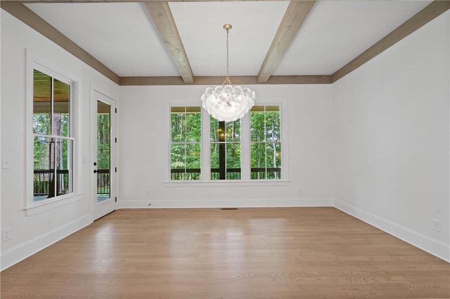 Spacious, unfurnished interior of a new home in , Milton (Image 22).