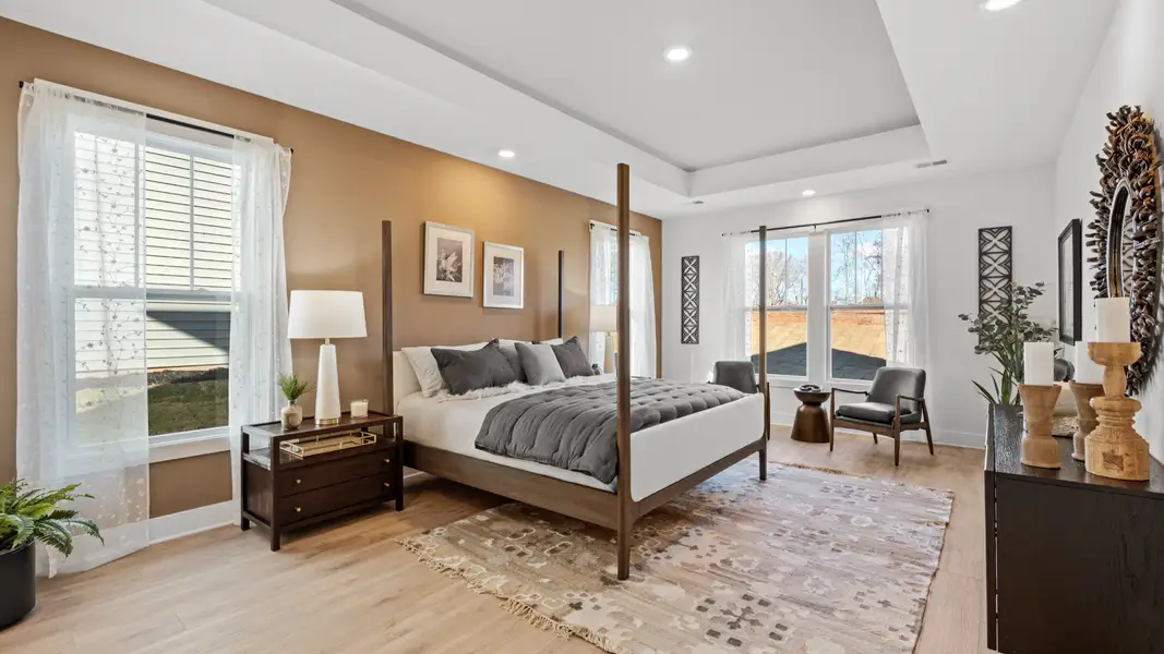 Primary Suite of The Middleton Design by DRB Homes