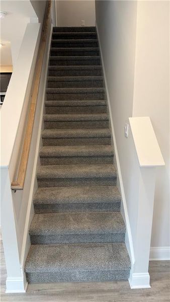 Close-up of interior finishes inside a home in Habersham Meadows, Demorest (Image 13).