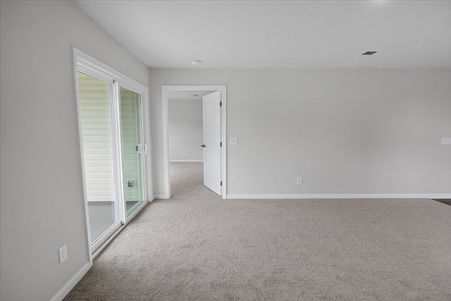Spacious, unfurnished interior of a new home in Wren Woods 2-Story, Gray Court (Image 18).