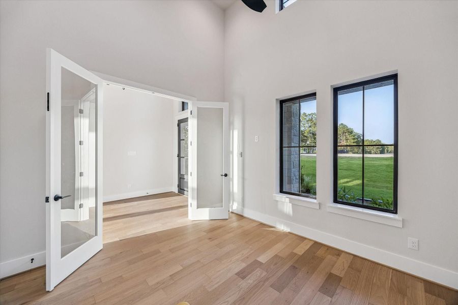 Study/Home Office off the Foyer. Study/Home Office off the Foyer.