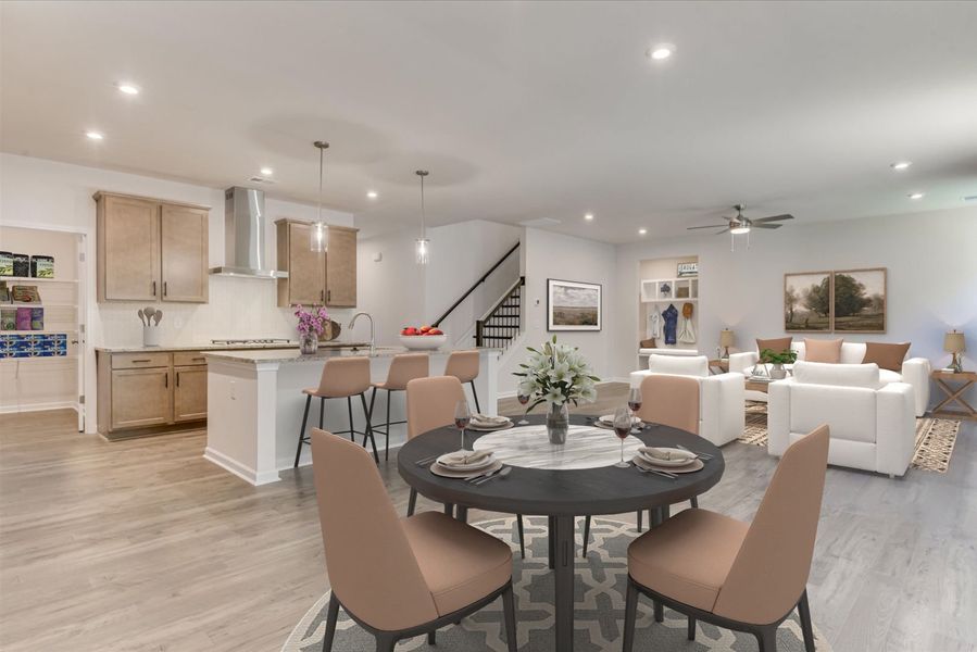 Representative furnished interior of a home built from the The Orchard by Stanley Martin Homes in Boykin Hills, Chapin (Image 8).