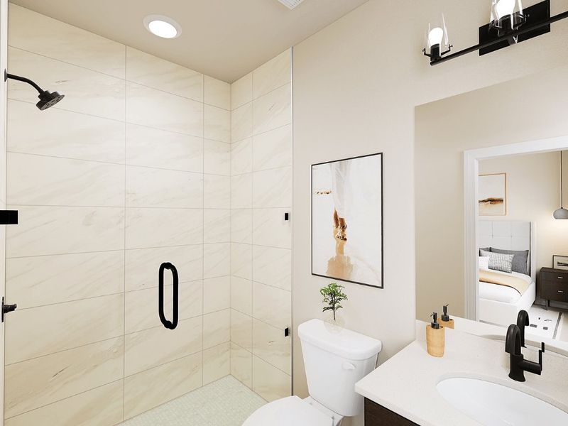 Representative furnished interior of a home built from the Duncan by Tri Pointe Homes in Old Town Village, Waxhaw (Image 12).