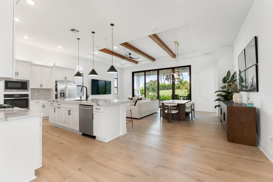 Furnished interior view inside a new home in , Westlake (Image 14).