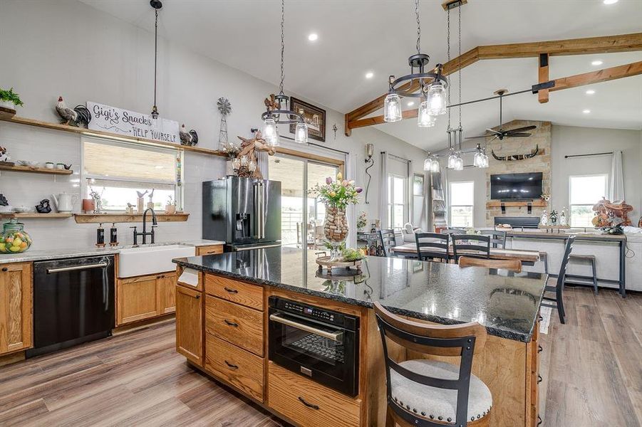 Furnished interior view inside a new home in , Blum (Image 27).