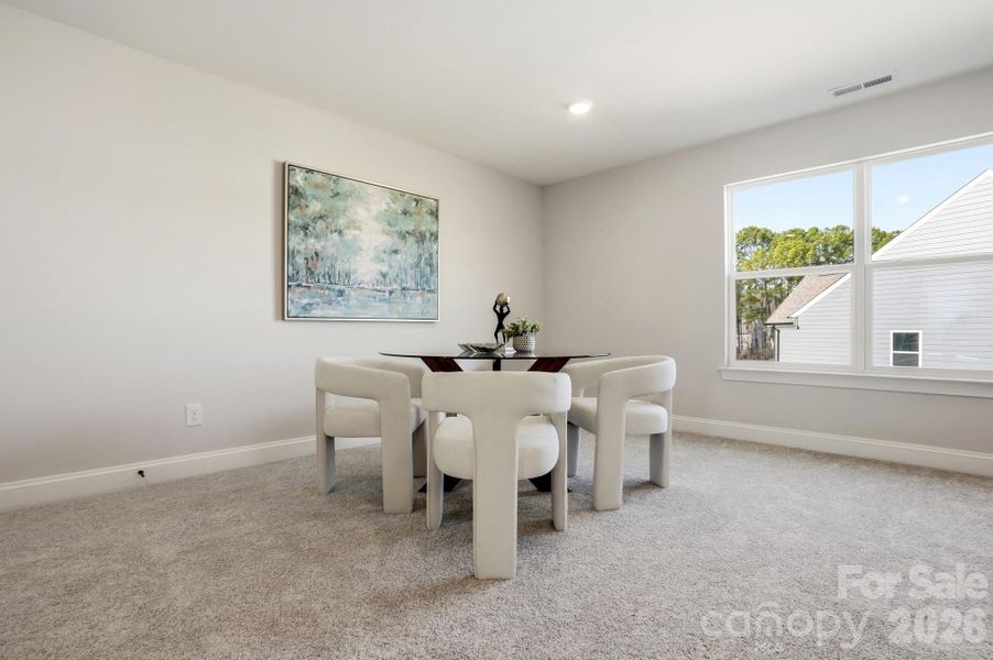 Furnished interior view inside a new home in Carrington, Stanley (Image 8).