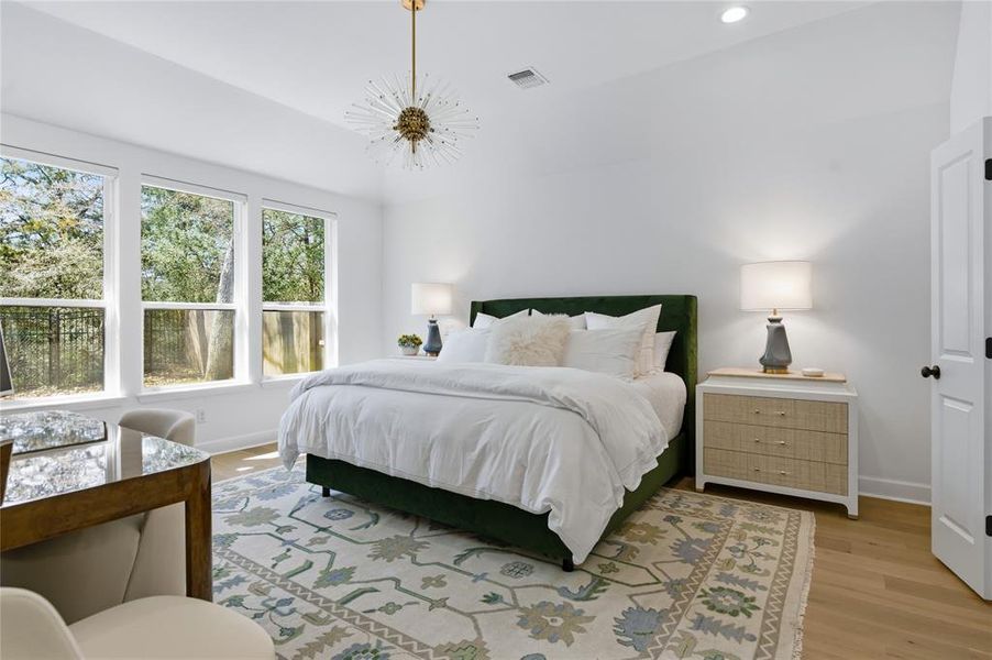 Furnished interior view inside a new home in , College Station (Image 11).