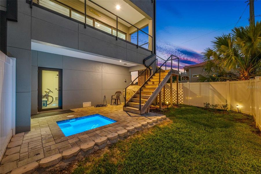 Exterior details and patio area of a home in , Indian Rocks Beach (Image 30).