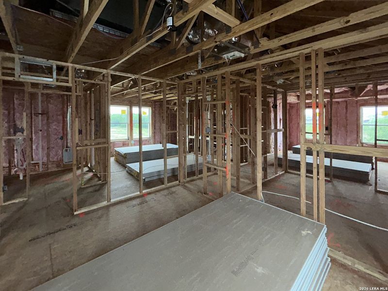 In-progress construction of a new home in Hennersby Hollow, San Antonio, TX (Image 10). In-progress construction of a new home in Hennersby Hollow, San Antonio, TX (Image 10).