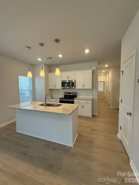 Furnished interior view inside a new home in Lakeview Village, Charlotte (Image 8). Furnished interior view inside a new home in Lakeview Village, Charlotte (Image 8).