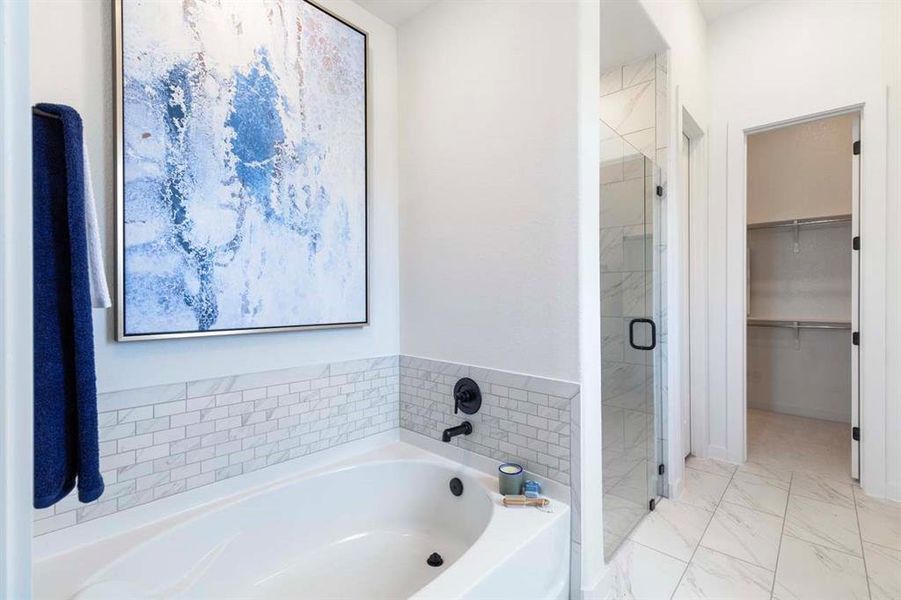 Furnished interior view inside a new home in Tavolo Park, Fort Worth (Image 21). Furnished interior view inside a new home in Tavolo Park, Fort Worth (Image 21).