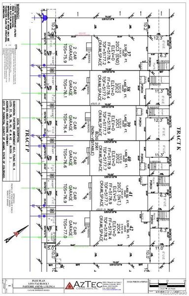 6820 Parterre Parkway North, Unit 2 Preliminary Plot Plan
