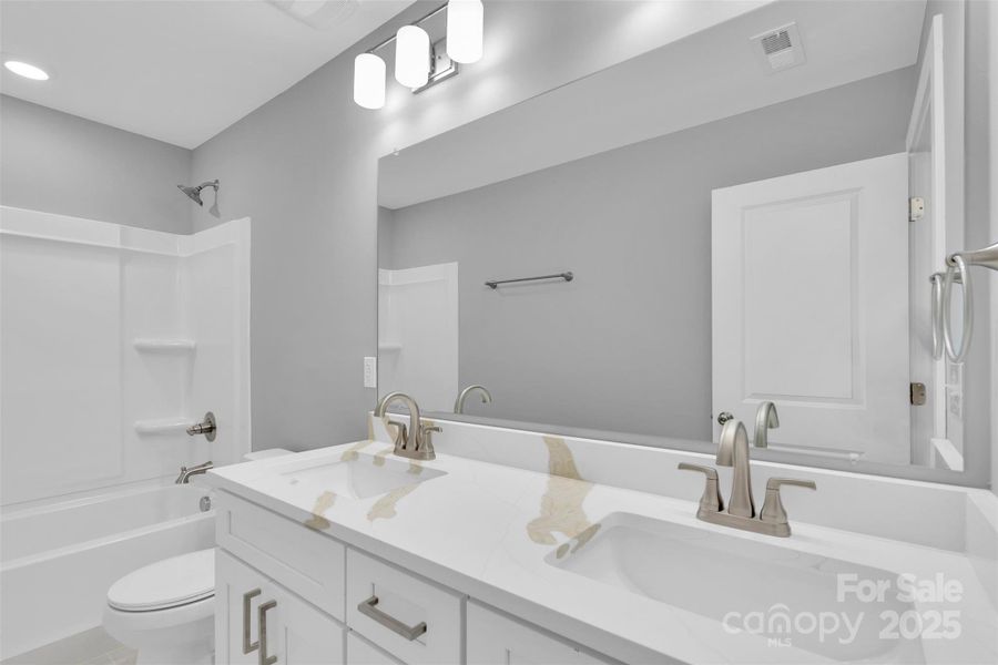 Furnished interior view inside a new home in , Charlotte (Image 10).