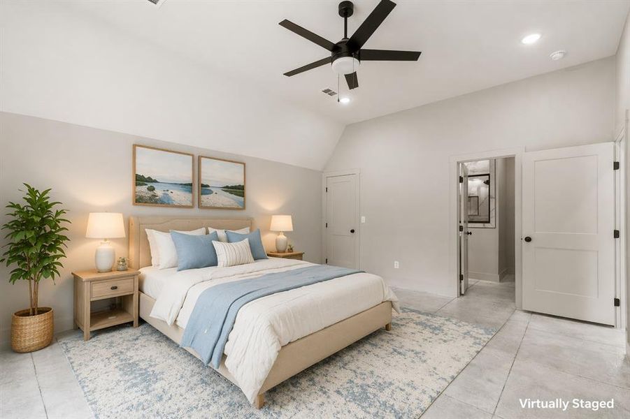 Furnished interior view inside a new home in , Mineola (Image 14).
