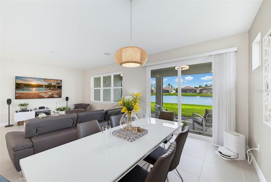 Furnished interior view inside a new home in , St. Cloud (Image 61).