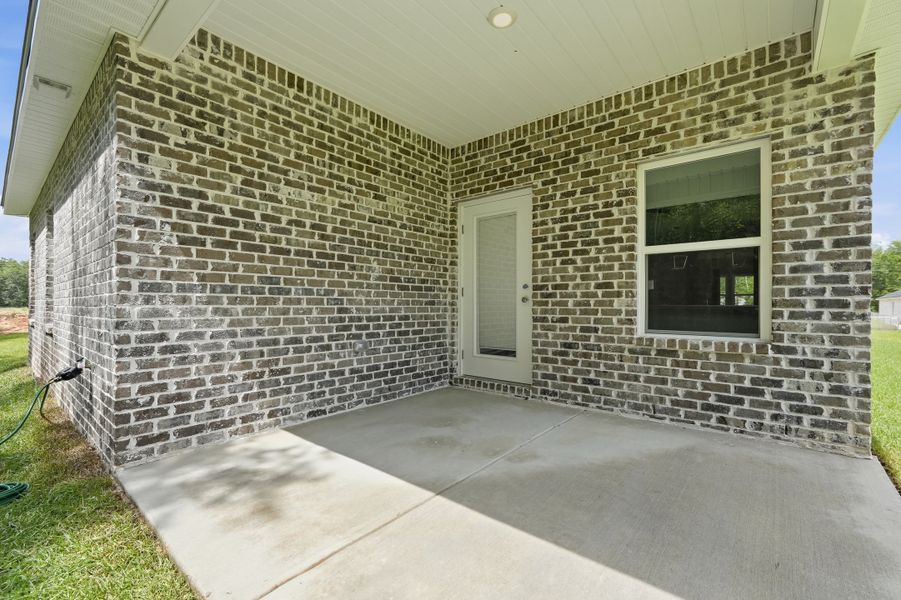 Exterior details and patio area of a home in McCarthy Estates, Defuniak Springs (Image 26). Exterior details and patio area of a home in McCarthy Estates, Defuniak Springs (Image 26).