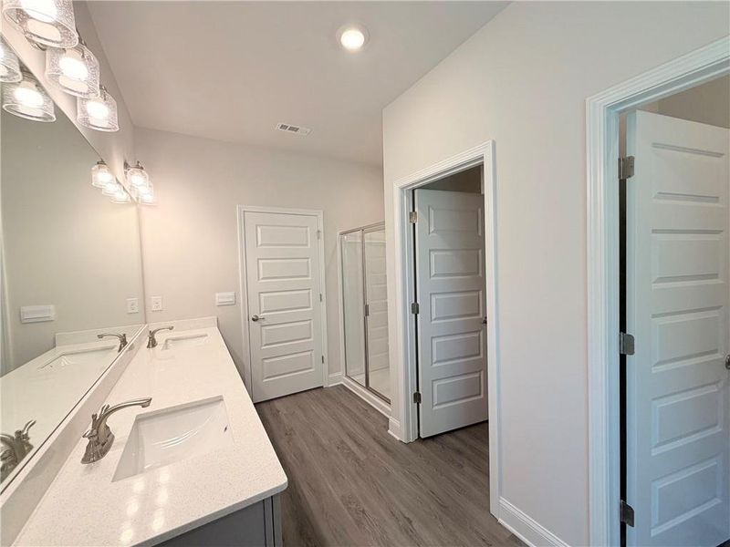 Furnished interior view inside a new home in Magnolia Villas, Cornelia (Image 14).