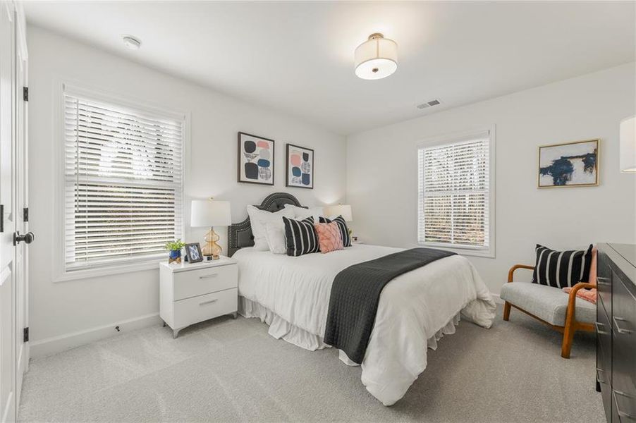 Furnished interior view inside a new home in River Walk Place, Lawrenceville (Image 4).