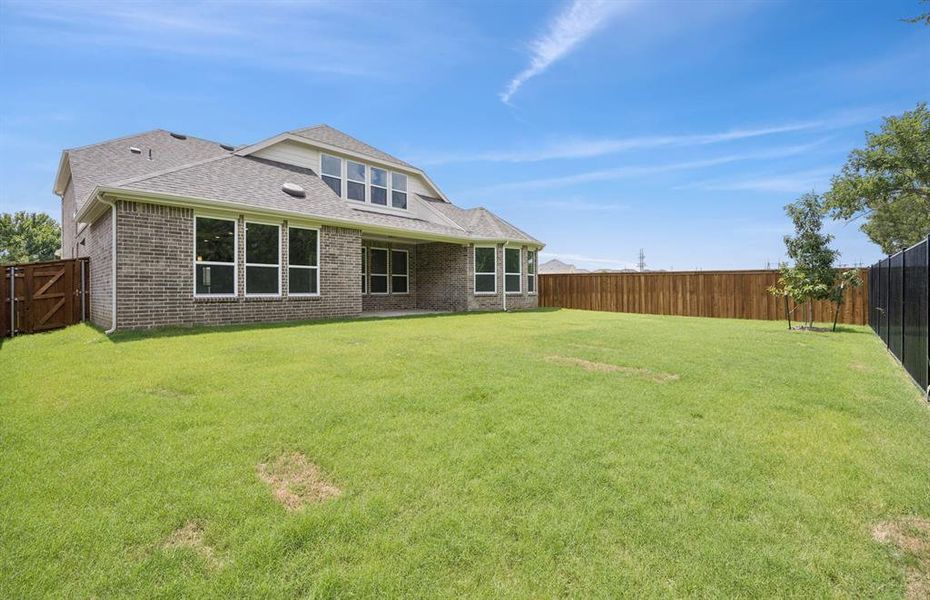 Oversized yard Oversized yard