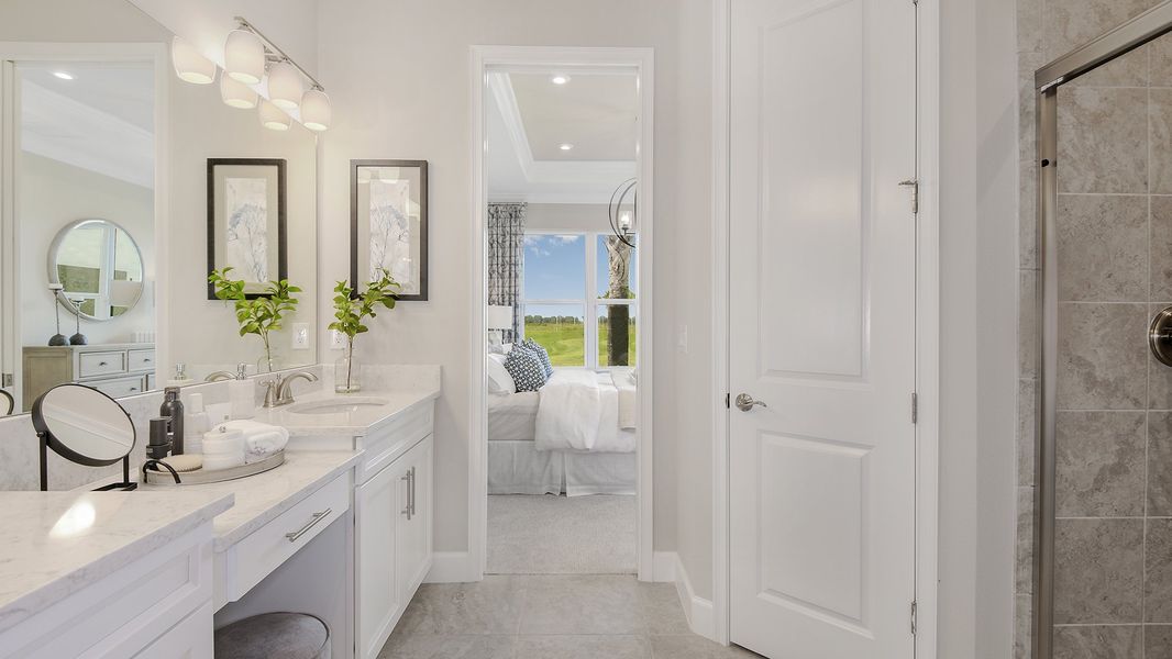 Furnished interior view inside a new home in Skye Ranch Community Group Page, Sarasota (Image 8).