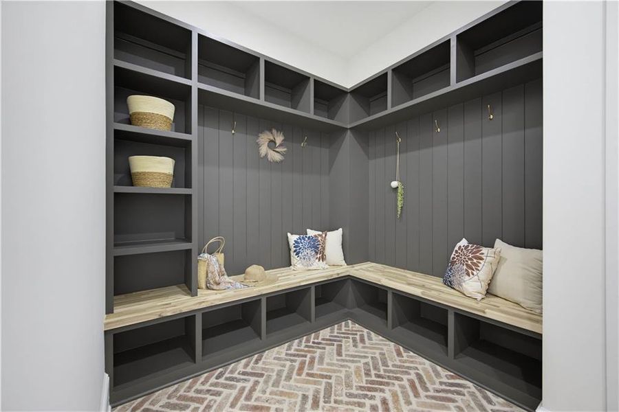 Furnished interior view inside a new home in , Atlanta (Image 57).