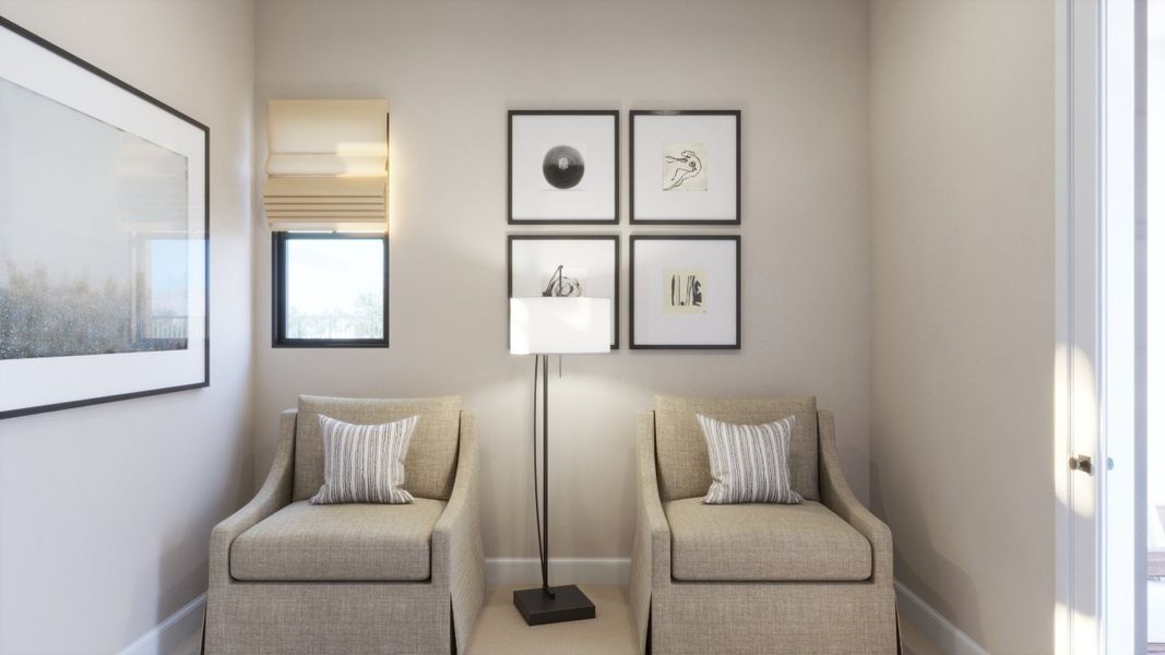 Furnished interior view inside a new home in Estates at Kings Ranch, Gold Canyon (Image 18).