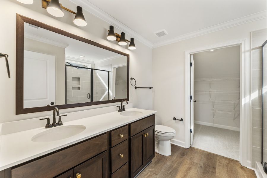 Furnished interior view inside a new home in Parris Meadows, Chesnee (Image 13).