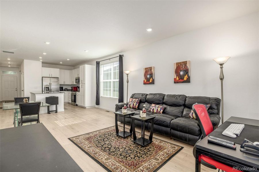 Furnished interior view inside a new home in Green Valley Ranch Active Adult, Aurora (Image 7).