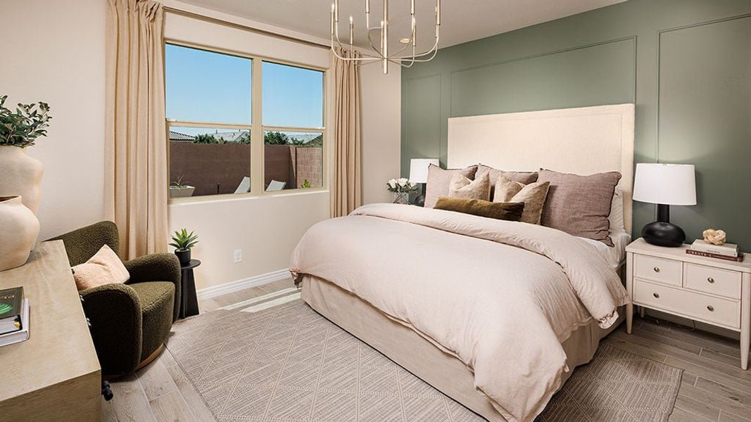 Representative furnished interior of a home built from the Paris by Taylor Morrison in Alamar, Avondale (Image 11).