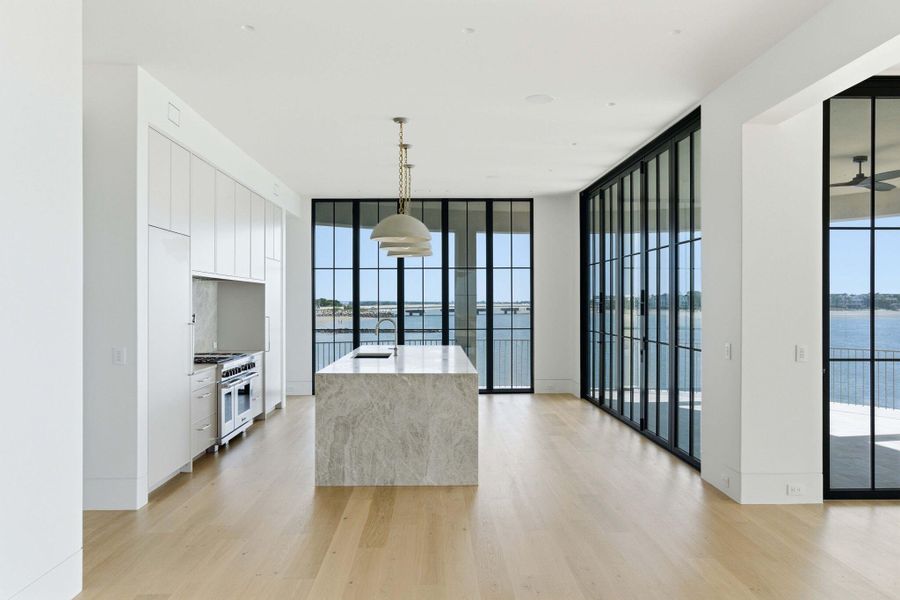 Furnished interior view inside a new home in , Sullivan's Island (Image 11).