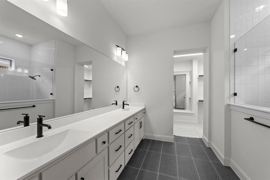 Furnished interior view inside a new home in Highwoods, Fort Worth (Image 9). Furnished interior view inside a new home in Highwoods, Fort Worth (Image 9).