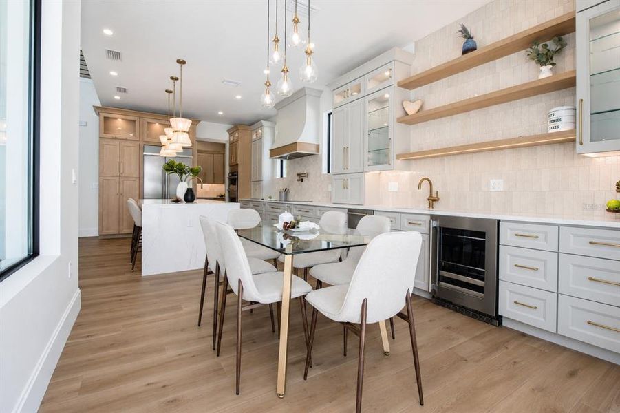 Furnished interior view inside a new home in , Sarasota (Image 8).